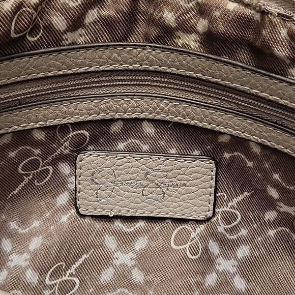 Jessica Simpson Bags | Jessica Simpson wristlet clutch bag floral gray leather - Picture 10 of 12